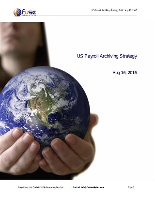 US Payroll Archiving Strategy- What do we do with historical data?