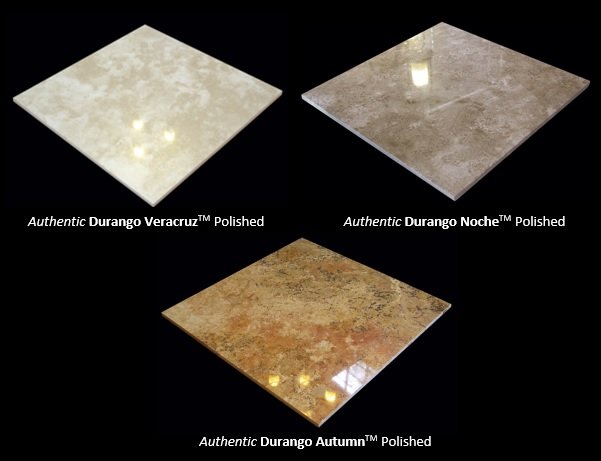 Authentic Durango Stone™ Resin-Filled & High Luster Polished™