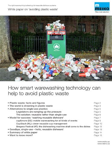 Avoid Plastic Waste - Use Reusable Instead of Disposable Dishes