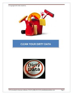 How to clean your dirty data