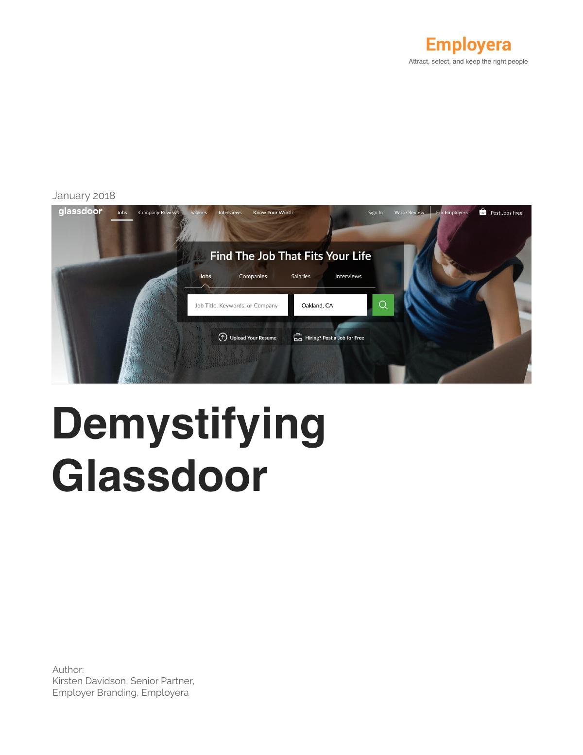 Demystifying Glassdoor