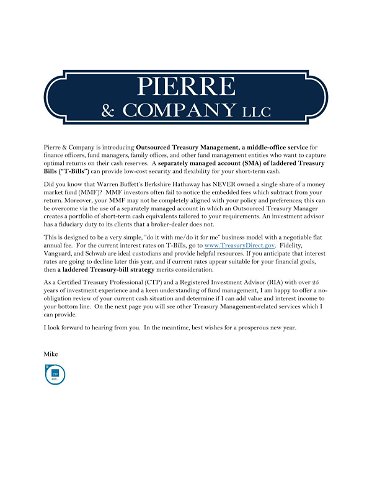 Pierre & Company: Outsourced Treasury Management