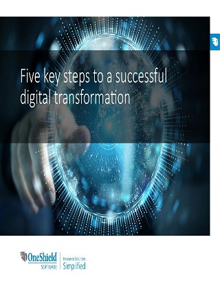 5 key steps to a successful digital transformation.
