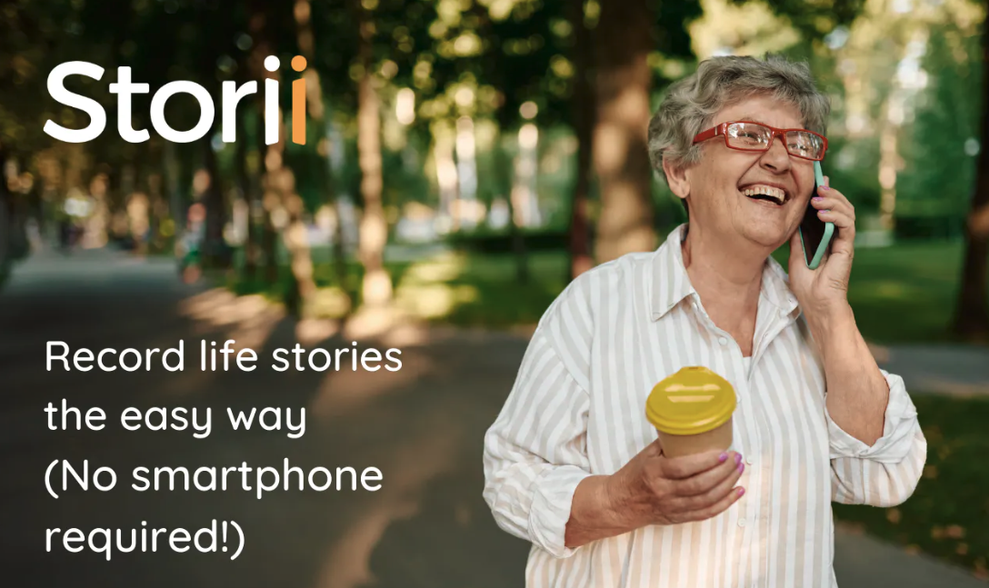 Storii - Record life stories over the phone
