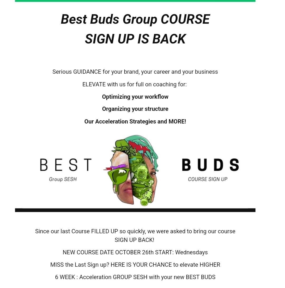 Best Buds Coaching Program