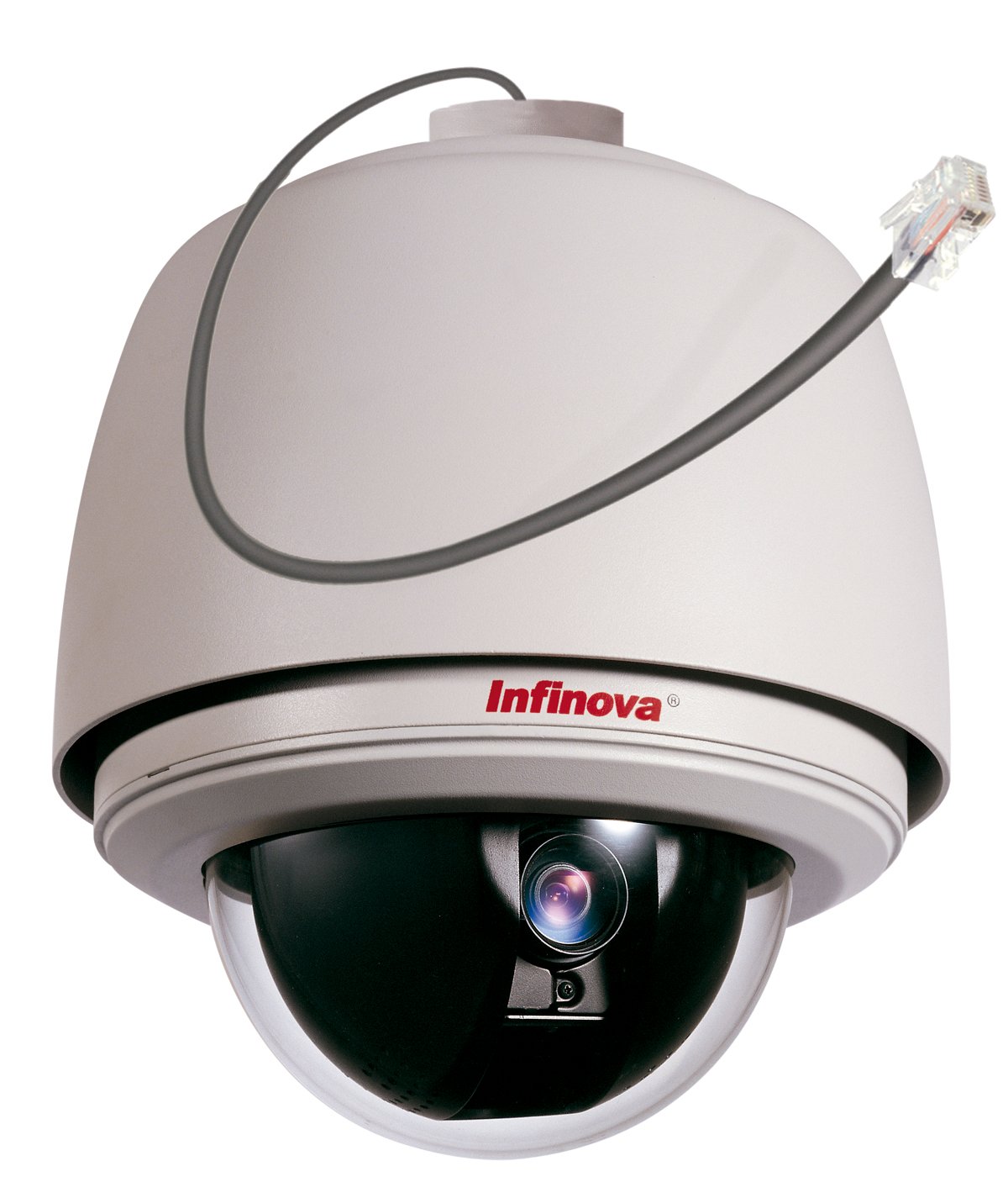 Infinova V1770 high definition (HD) 360 continuous rotation megapixel IP PTZ dome camera 
