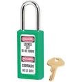 Master Lock 411 Xenoy Safety Padlock Green KA/MK