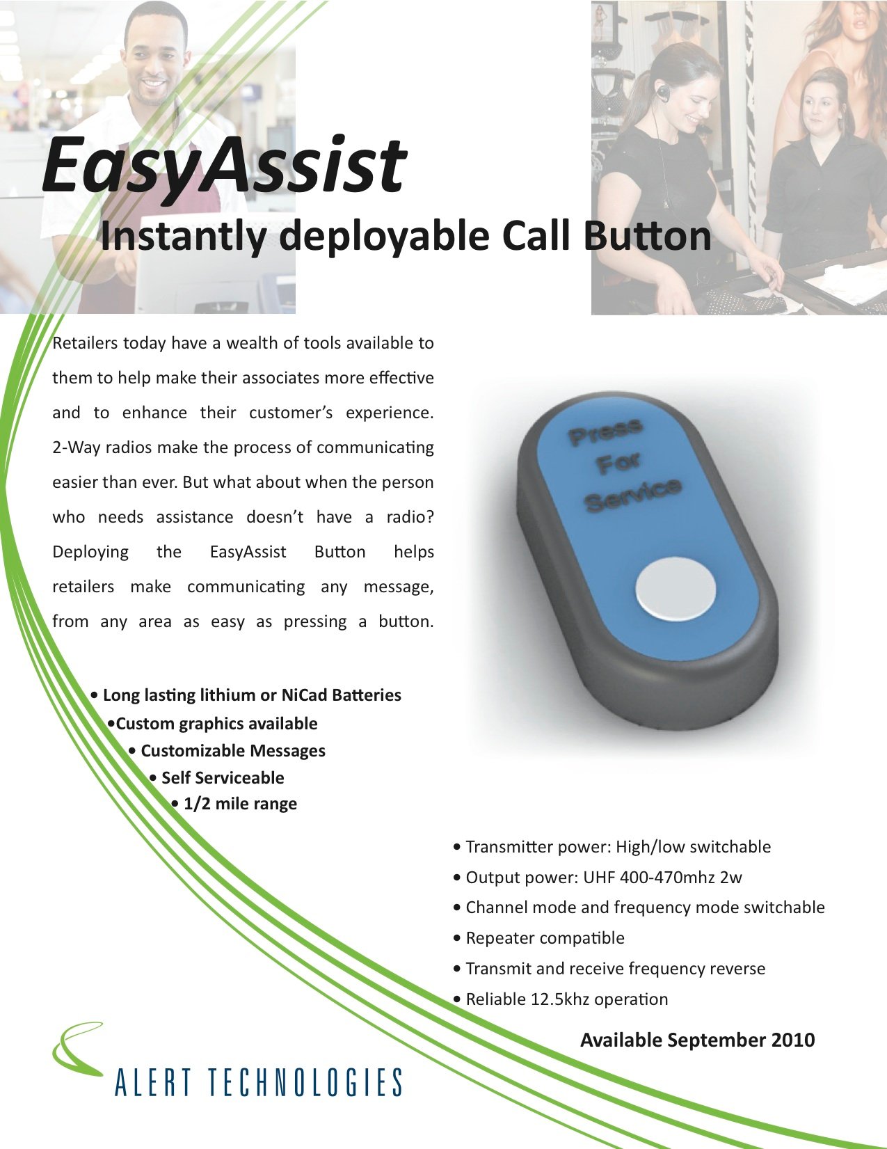 EasyAssist Call Button