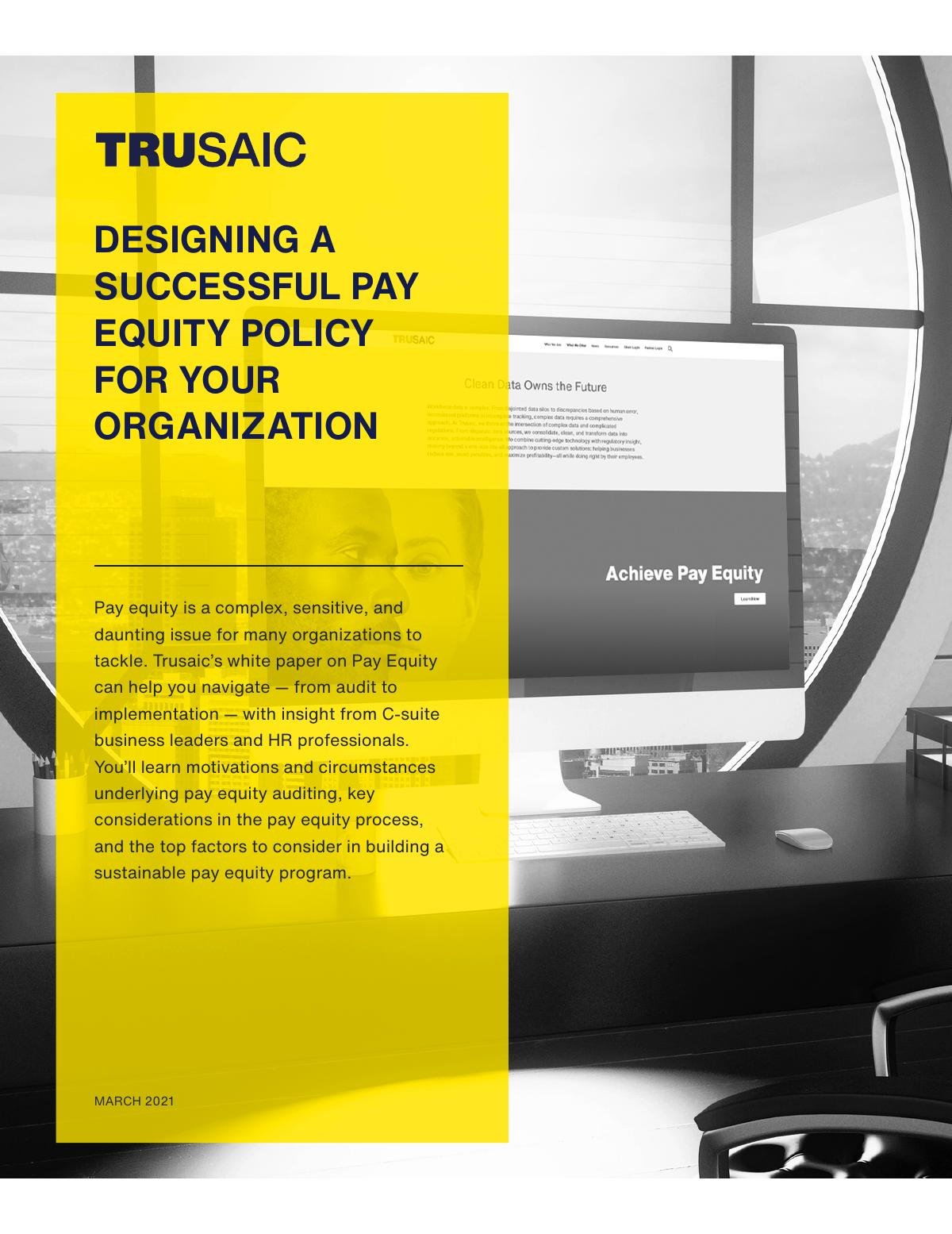 Designing a Successful Pay Equity Policy for Your Organization