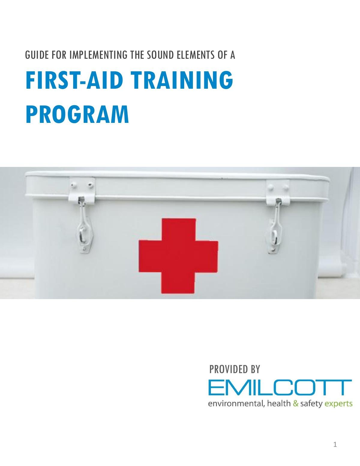 What Employers Need To Know When Implementing A First-Aid Training Program