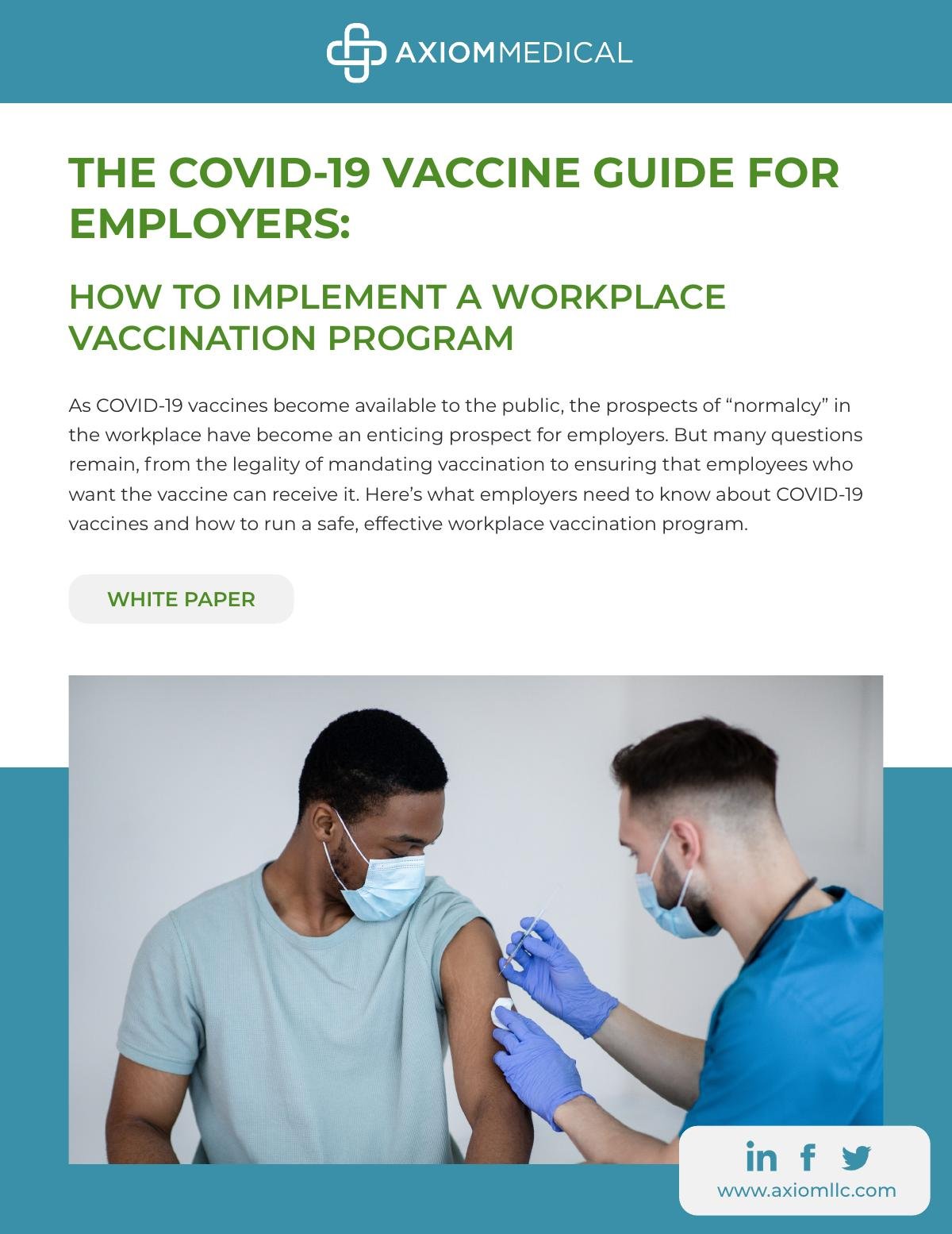 The COVID-19 Vaccine Guide For Employers