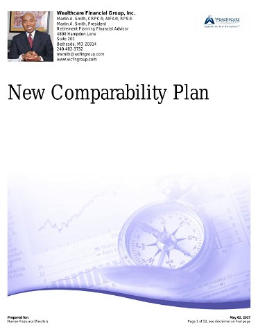 Understanding New Comparability Plans