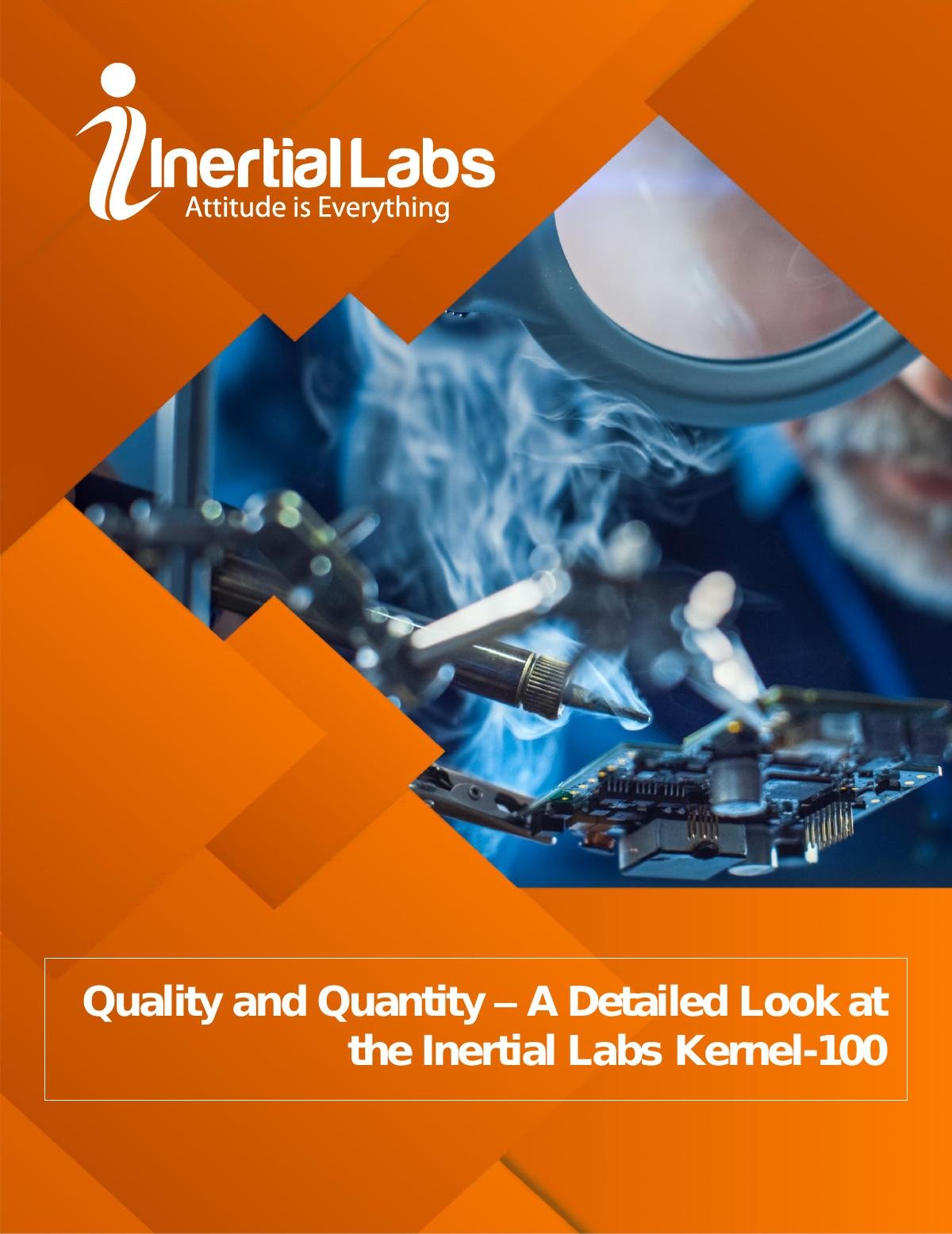 Quality and Quantity — A Detailed Look at the Inertial Labs Kernel-100