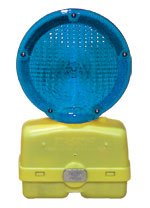Flashing Blue LED Light for Sign Holders and Chocks
