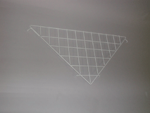 Grid Triangular Shelf