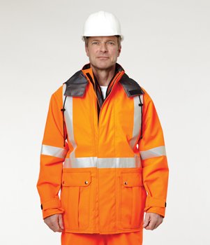 Protective Rain Jacket, made with GORE® FR/ARC Rated Technical Fabric