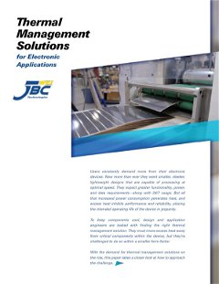 Thermal Management Solutions For Electronic Applications