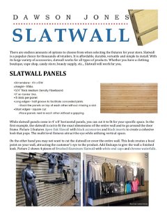 Slatwall Panels
