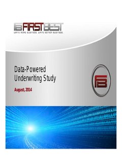 Data-Powered Underwriting Survey Results