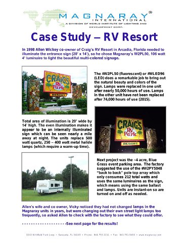 RV Resort - Case Study