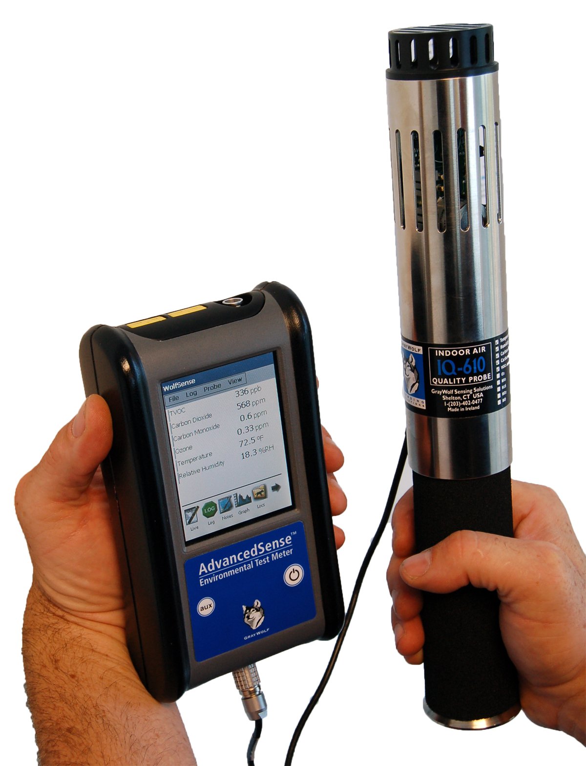 AdvancedSense Environmental Test Meter
