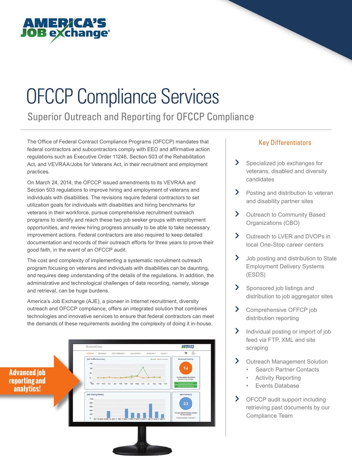 OFCCP Compliance Services
