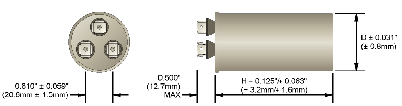 Type X386D Lighting Capacitor