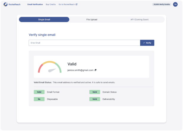 Email Verification