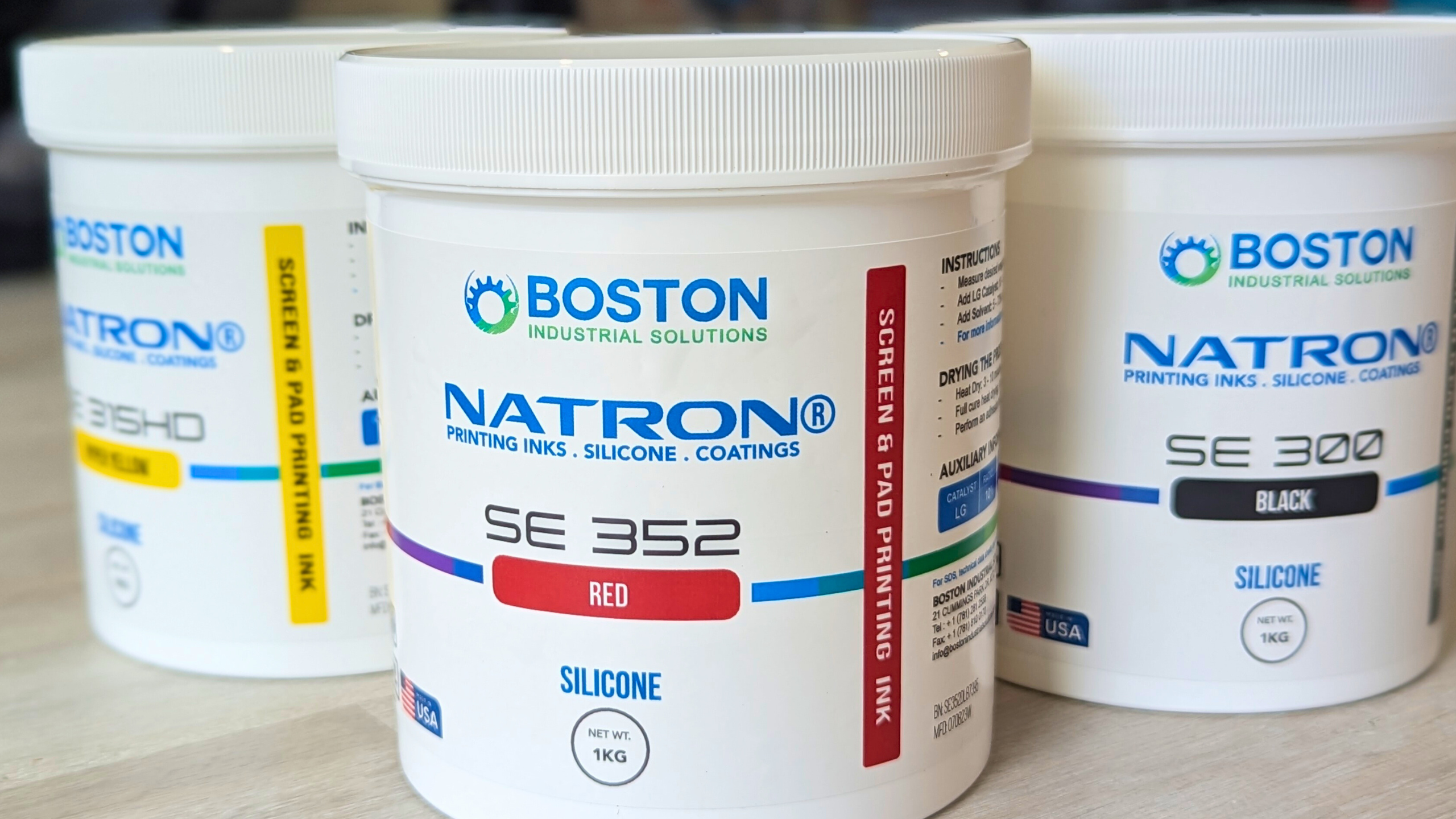 Natron® SE Series Silicone Ink for Screen Printing and Pad Printing