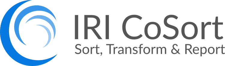 IRI CoSort (Fast Data Manipulation)
