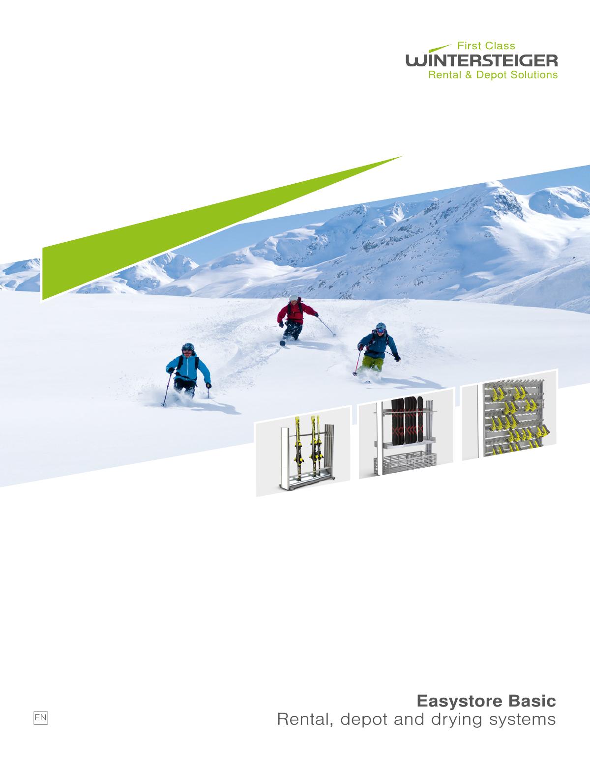 WINTERSTEIGER Easystore Basic: Rental, Depot and Drying Systems