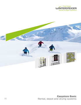 WINTERSTEIGER Easystore Basic: Rental, Depot and Drying Systems