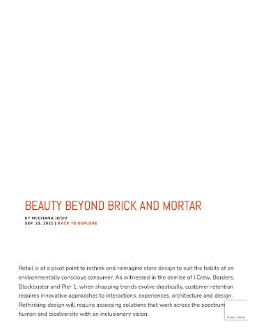 Beauty Beyond Brick & Mortar
