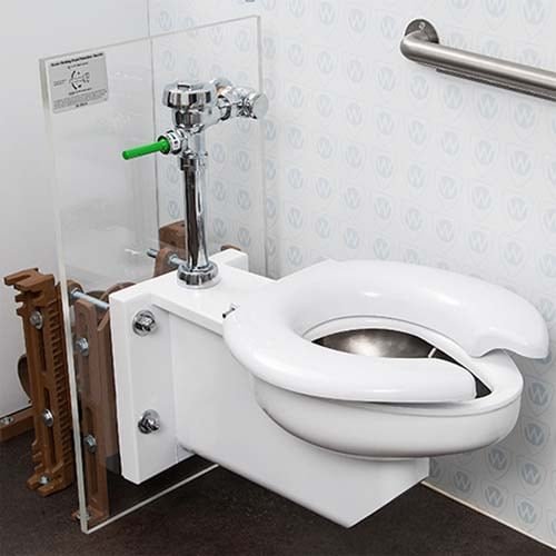 Bariatric Toilet, Siphon Jet Type, Off-Floor