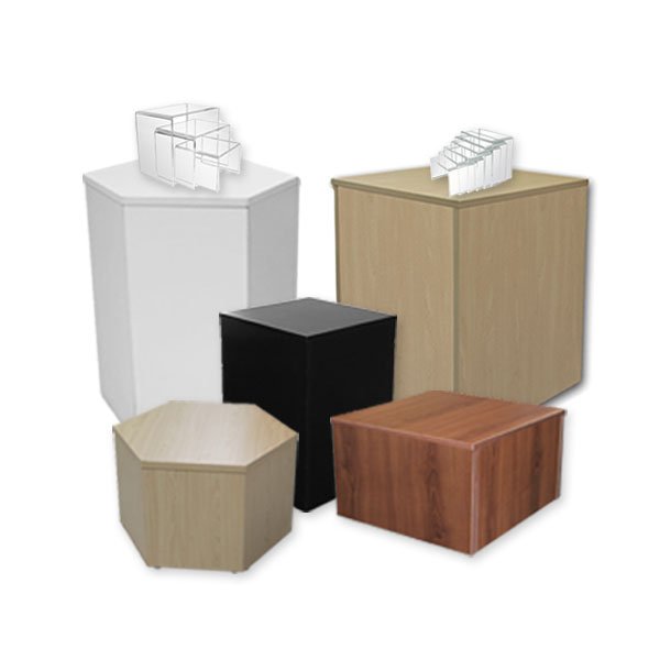 Cubes, Pedestals & Risers