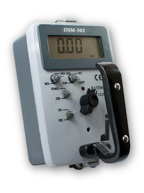 4. DSM-502 Digital Radiation Survey Meter  With Internal Detector