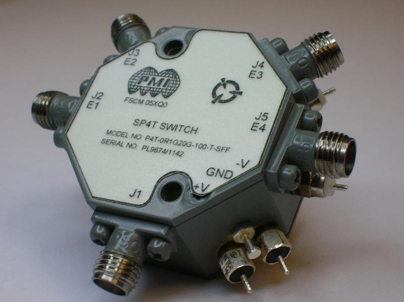 High Speed, SP4T Absorptive, Solid-State Switch