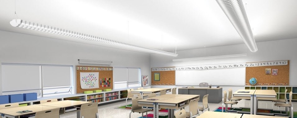 Academic O6A Series Classroom Lighting
