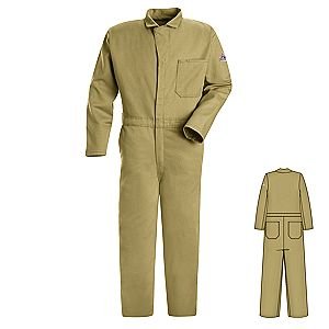Bulwark Contractor's Tan FRC Coverall