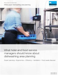 White Paper Dishwashing Area Planning