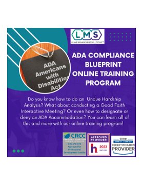 ADA Compliance Blueprint Online Training Program
