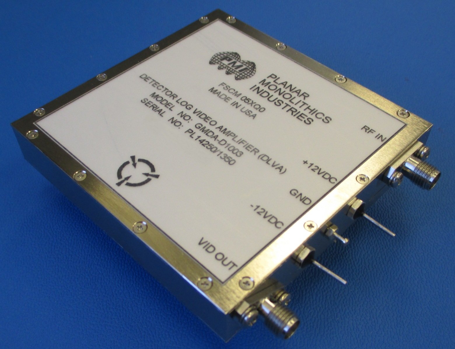 GMDA-D1003 Detector Log Video Amplifier (DLVA)