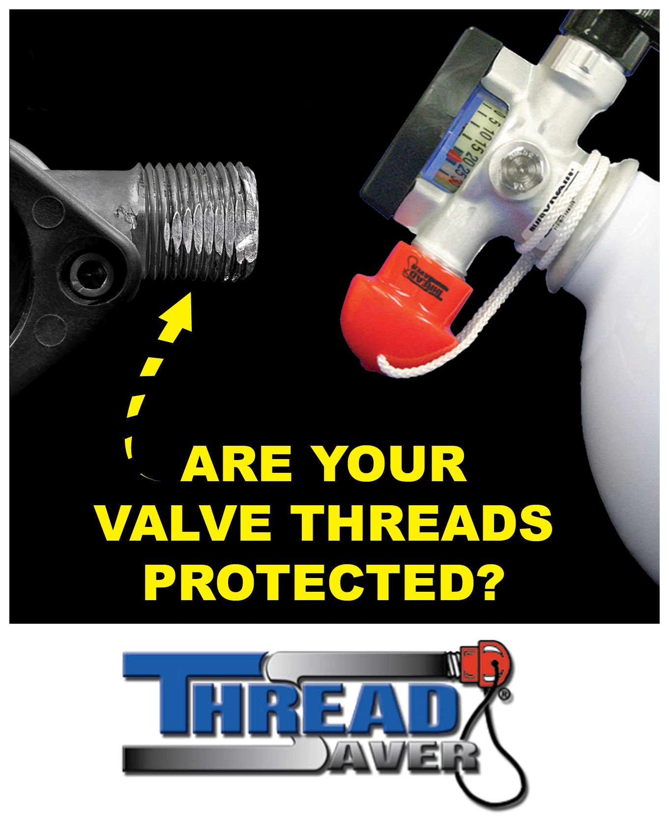 Thread Saver® SCBA Cyl Valve Protection