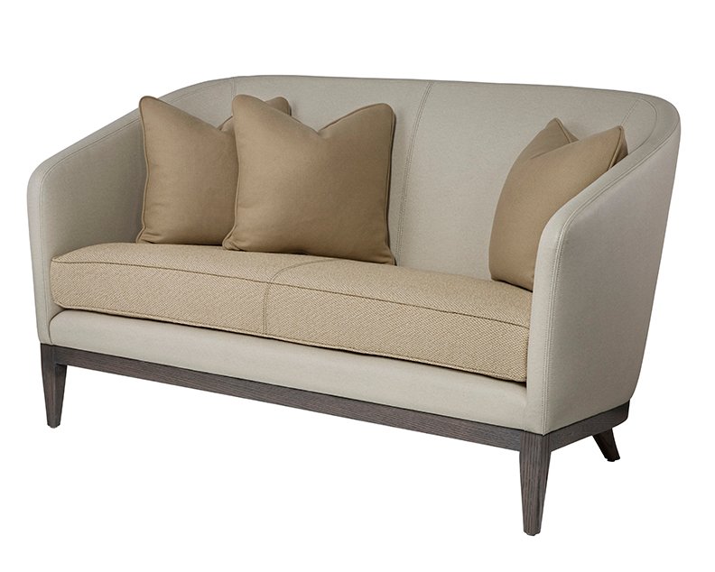 Contemporary /Transitional Style Loveseat