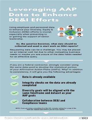 Leveraging AAP Data to Enhance DEI Efforts