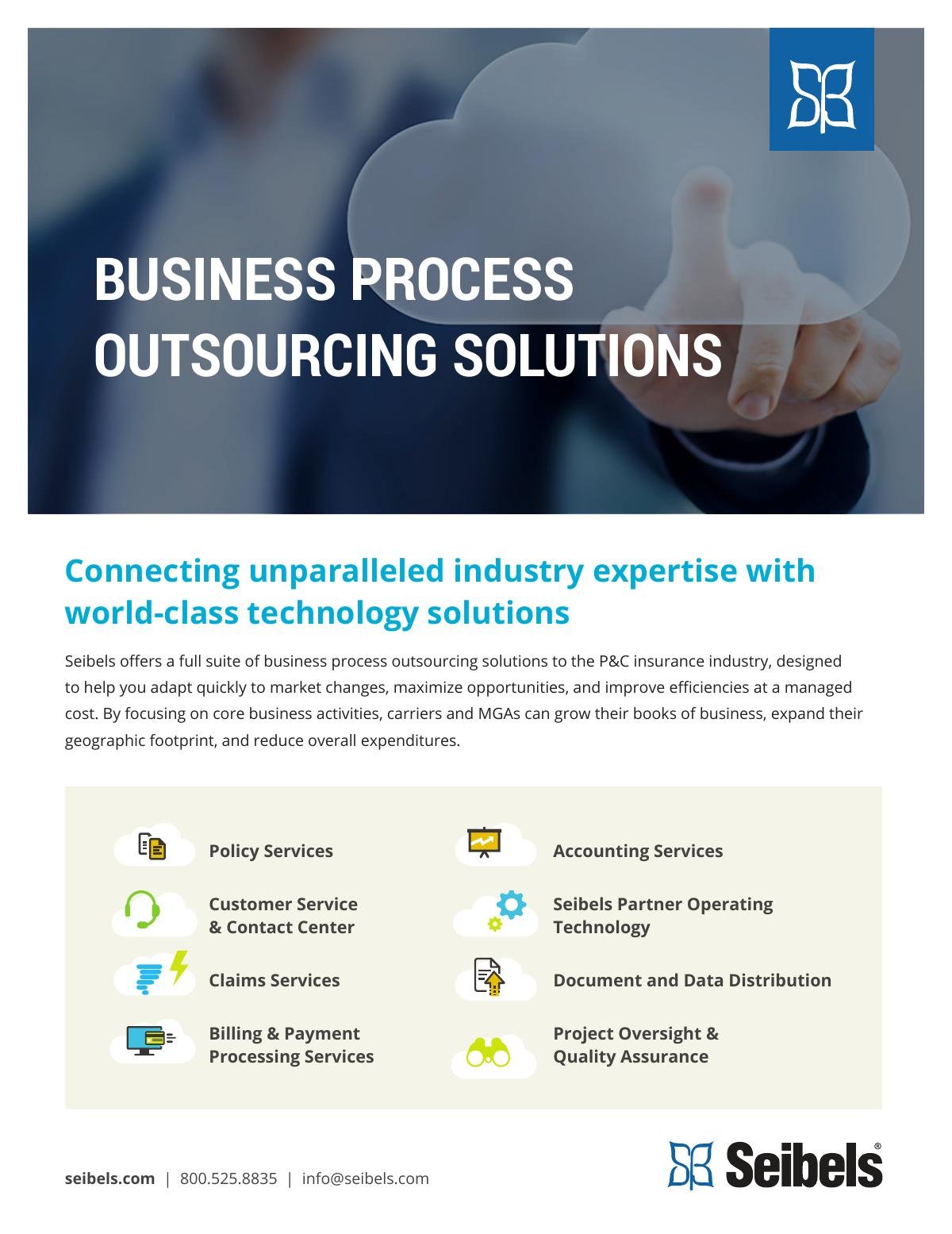Business Process Outsourcing: Connecting unparalleled industry expertise with world-class technology
