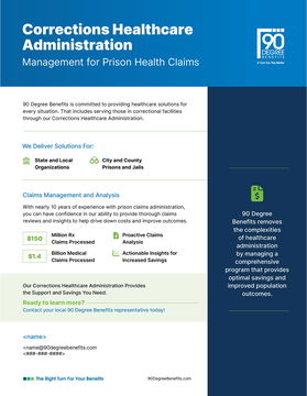 Corrections Healthcare Administration