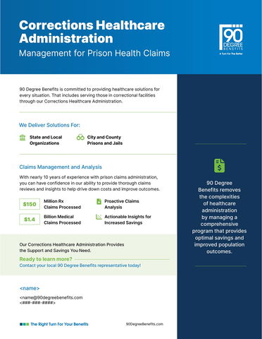 Corrections Healthcare Administration