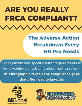 Are You Really FCRA Compliant? The Adverse Action Breakdown Every HR Pro Needs