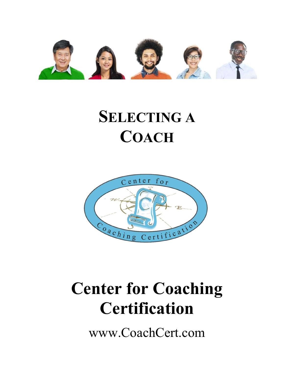 Selecting a Coach